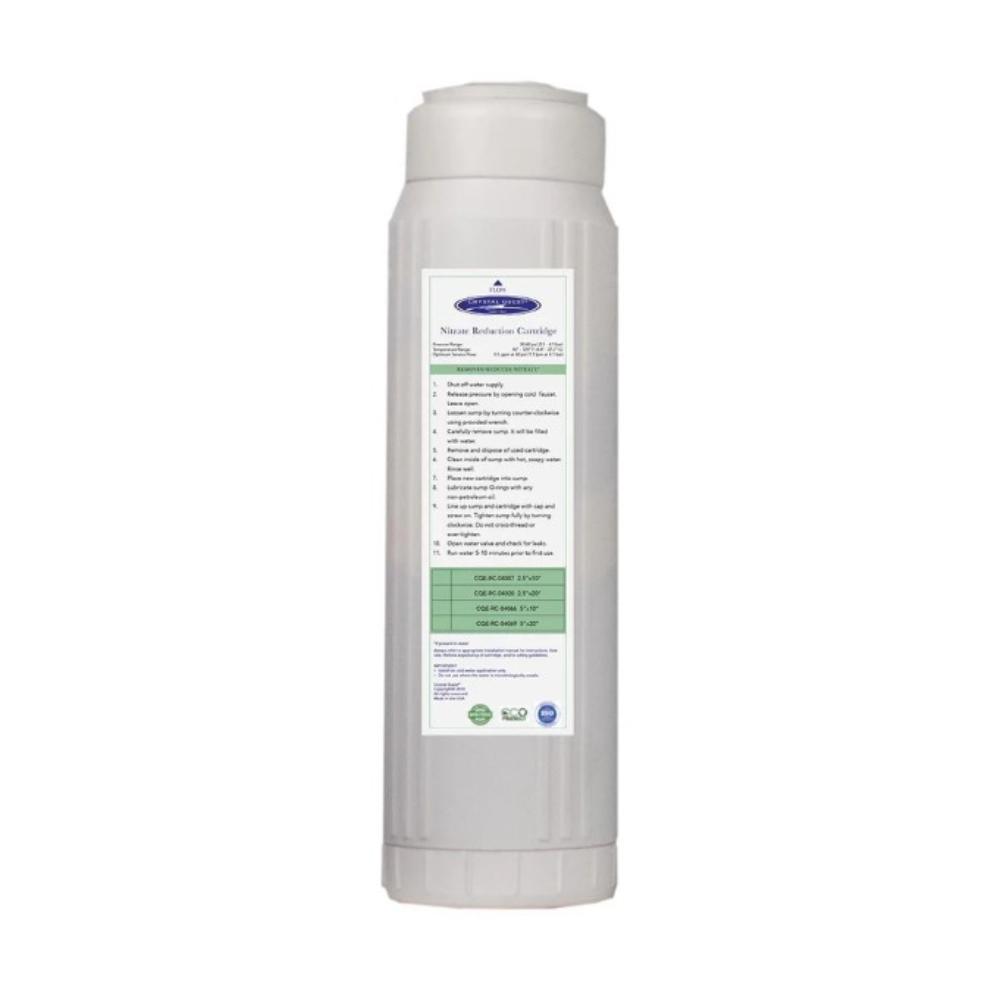 Crystal Quest Nitrate Removal Water Filter Cartridge | 2-7/8" x 9-3/4"