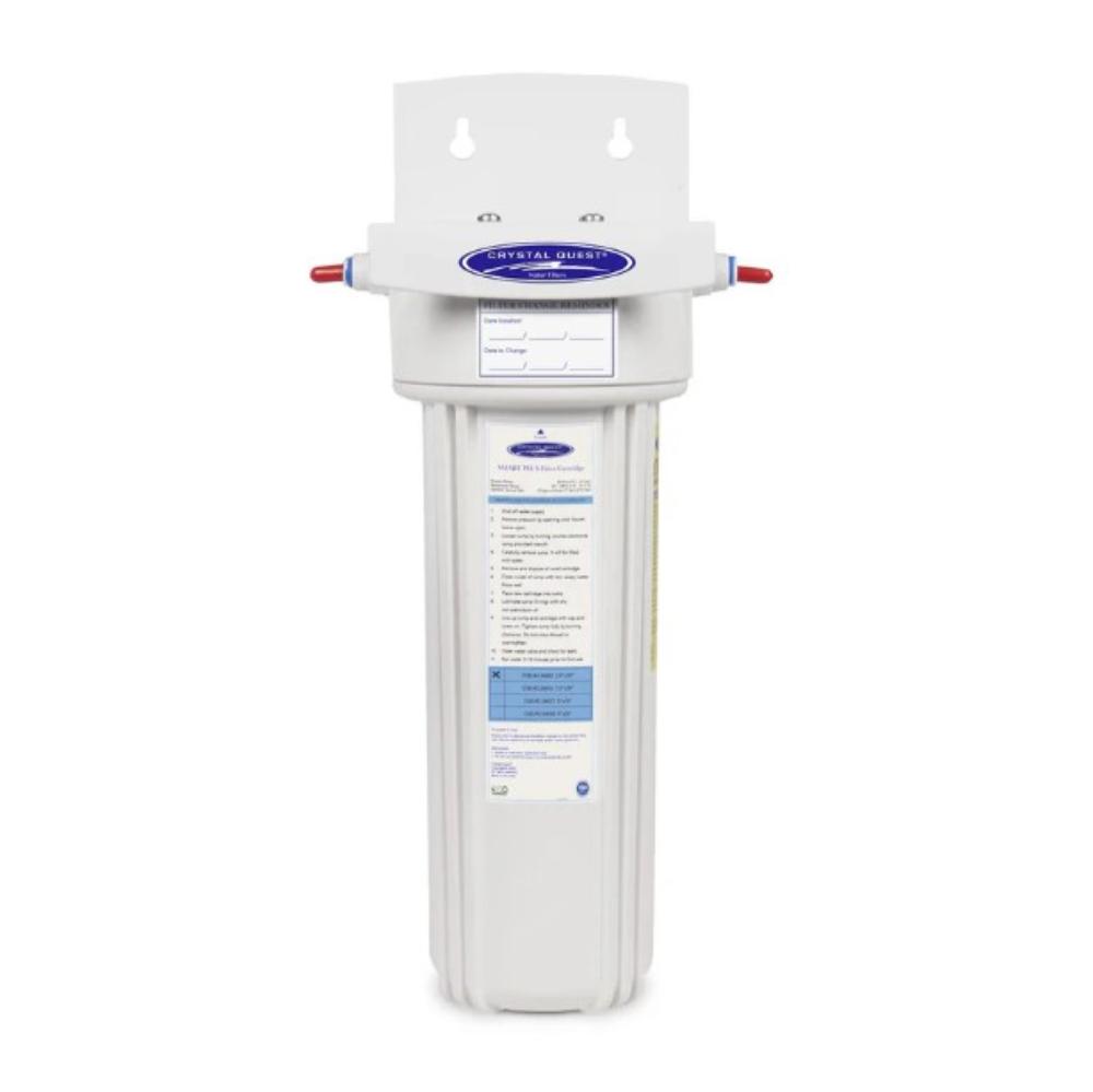 Crystal Quest Voyager Single Inline Water Filter System Filters 30000 gallons SMART ULTIMATE