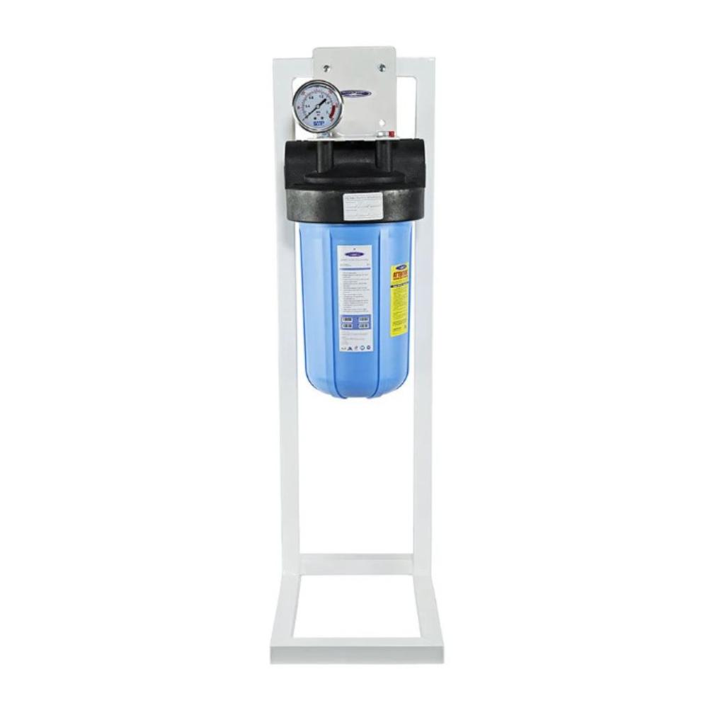 Crystal Quest Compact Whole House Single Water Filter, SMART Series (3-6 GPM | 1-2 people)