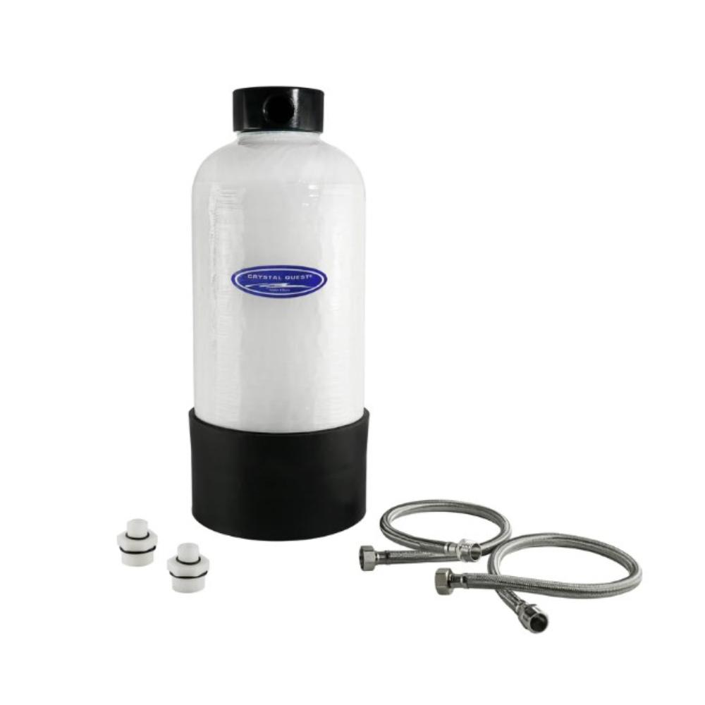 Crystal Quest Inline Undersink Water Filter 8GPM Fiberglass