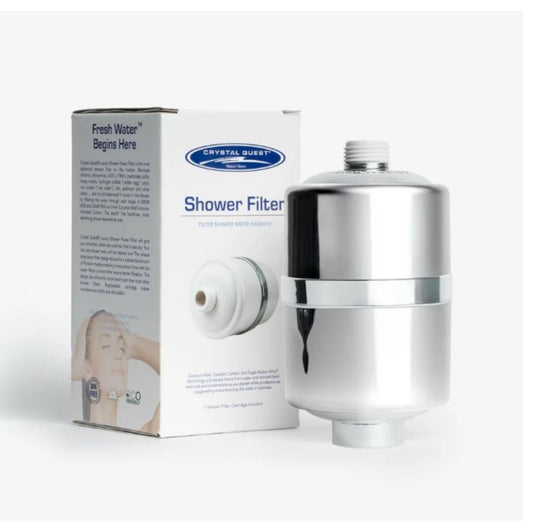 Crystal Quest Shower Head Filter Only – Chrome