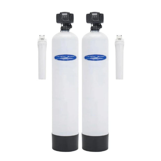 Crystal Quest Radium & Uranium Whole House Water Filter With SMART Filter Fiberglass