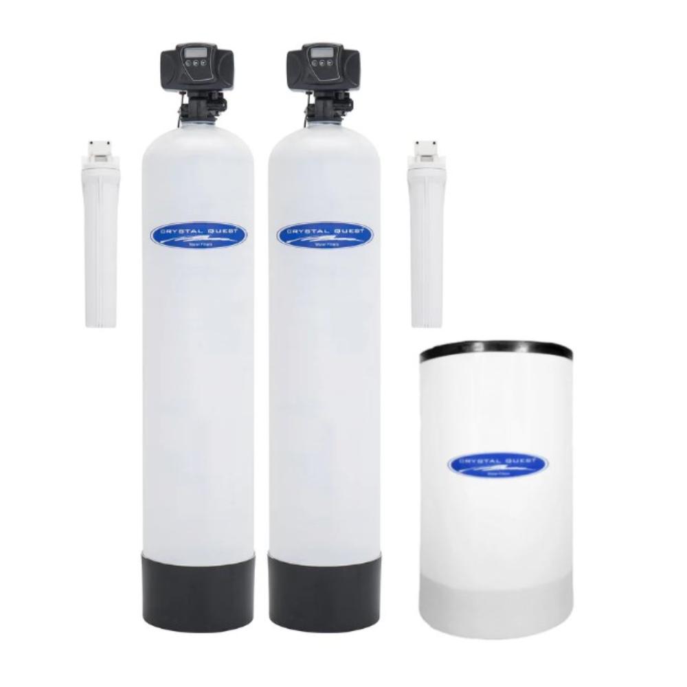 Crystal Quest Silica Whole House Water Filter with Water Softener