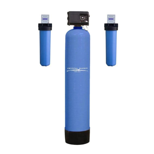 Crystal Quest High Flow Whole House Water Filter Standalone 15 GPM (1-3 Bathrooms) SMART