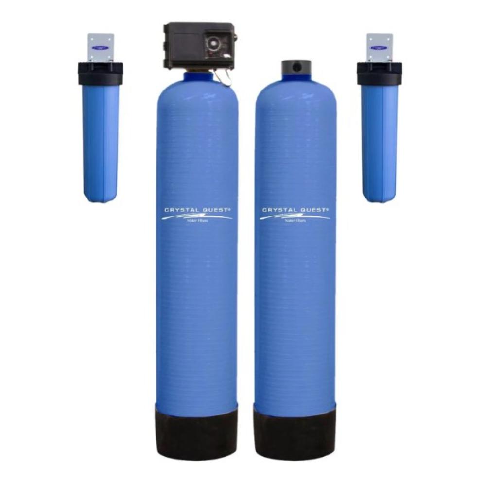 Crystal Quest High Flow Whole House Water Filter With Anti-scale 15 GPM (1-3 Bathrooms) SMART