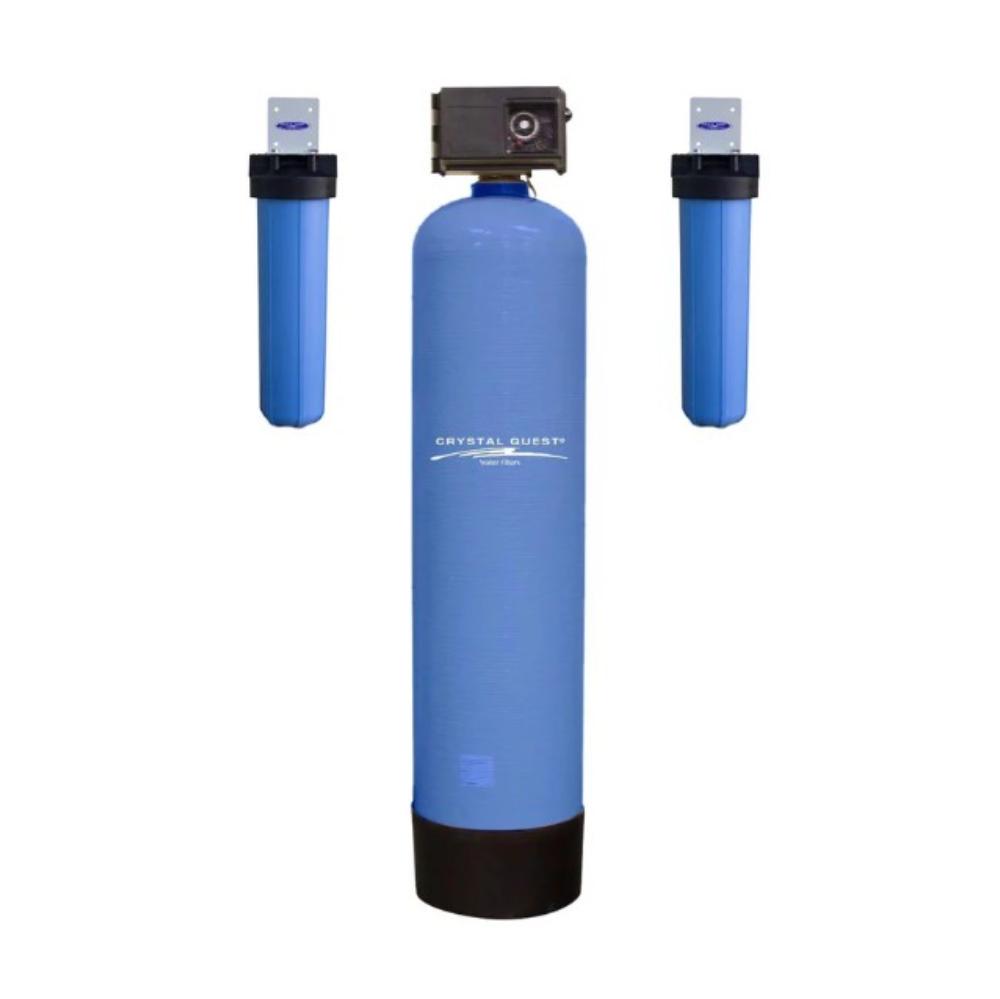 Crystal Quest High Flow Whole House Water Filter Standalone 20 GPM (4+ Bathrooms) SMART