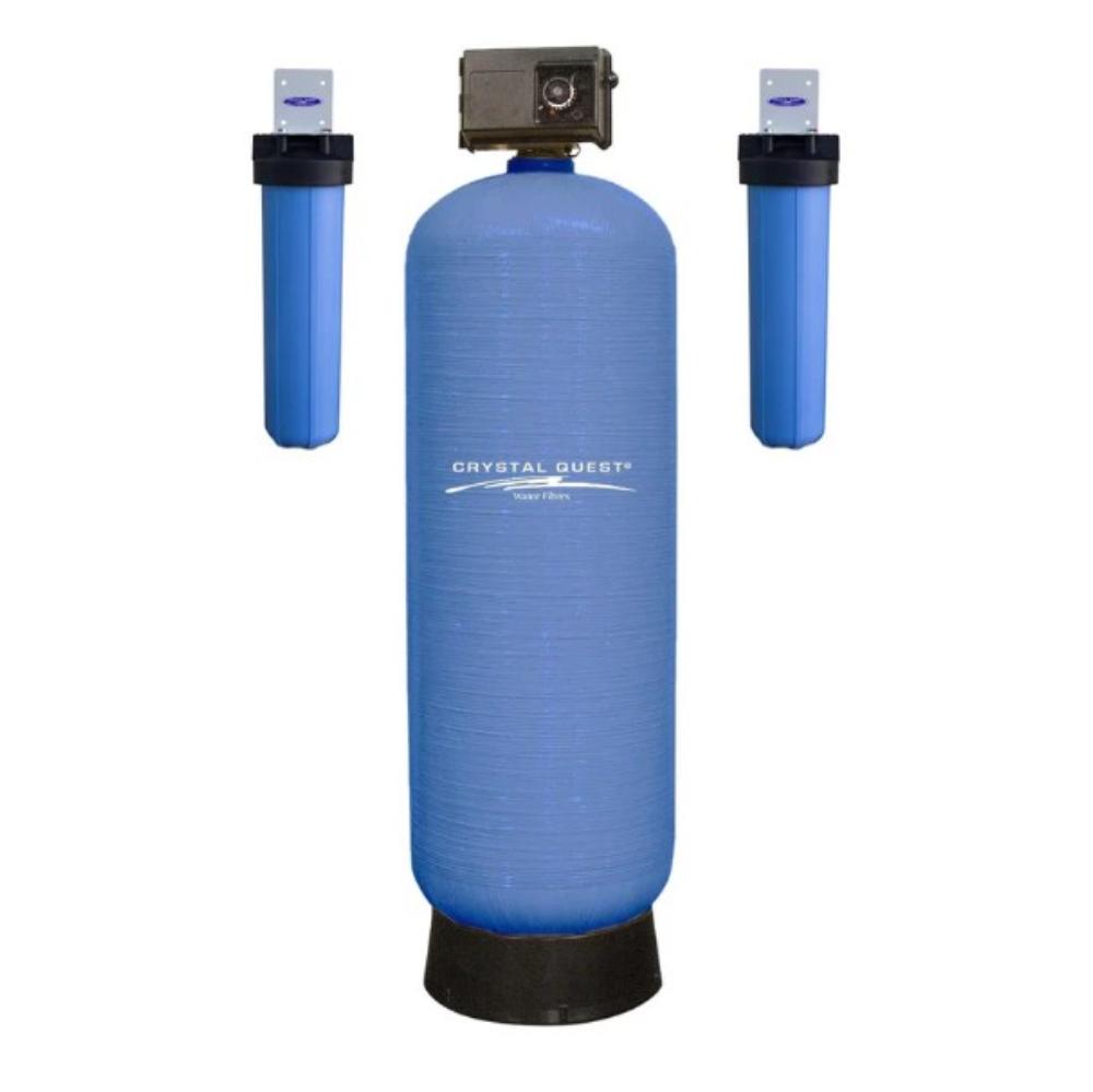 Crystal Quest High Flow Whole House Water Filter Standalone 35 GPM (6+ Bathrooms) SMART