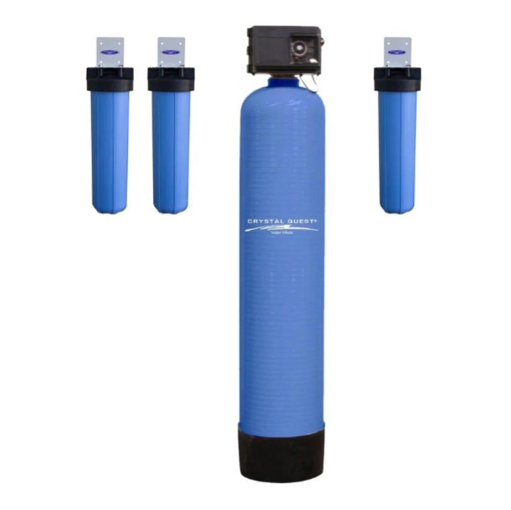 Crystal Quest High Flow Whole House Water Filter Standalone 20 GPM (4+ Bathrooms) Eagle
