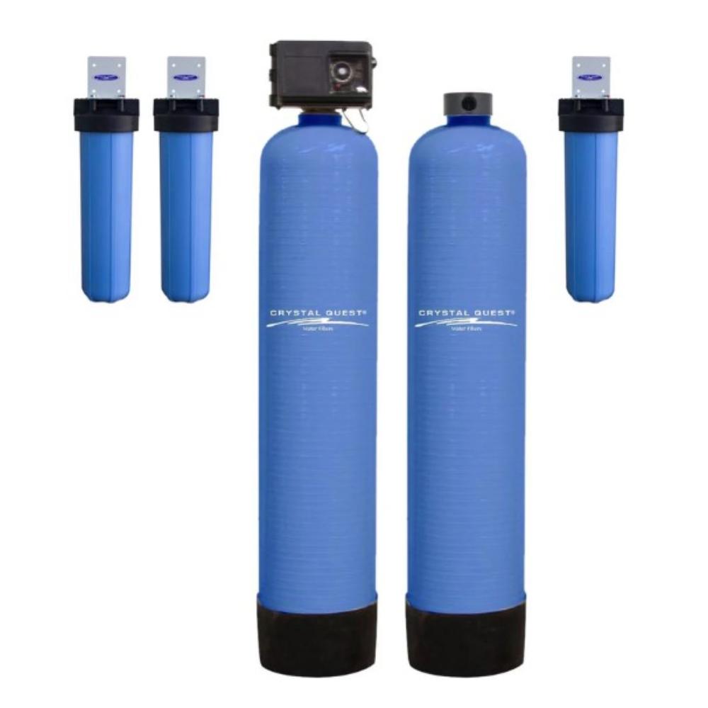 Crystal Quest High Flow Whole House Water Filter With Anti-scale 15 GPM (1-3 Bathrooms) Eagle