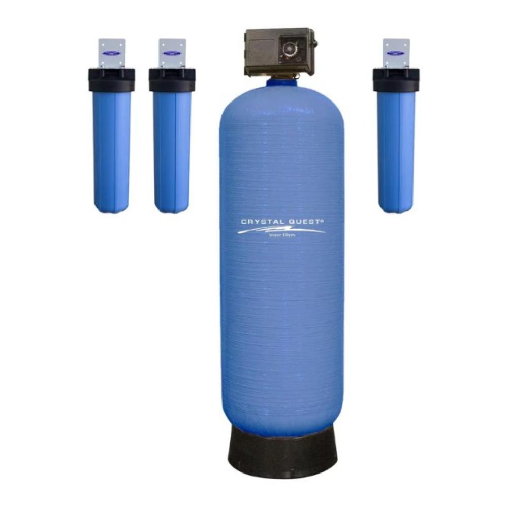 Crystal Quest High Flow Whole House Water Filter Standalone 35 GPM (6+ Bathrooms) Eagle