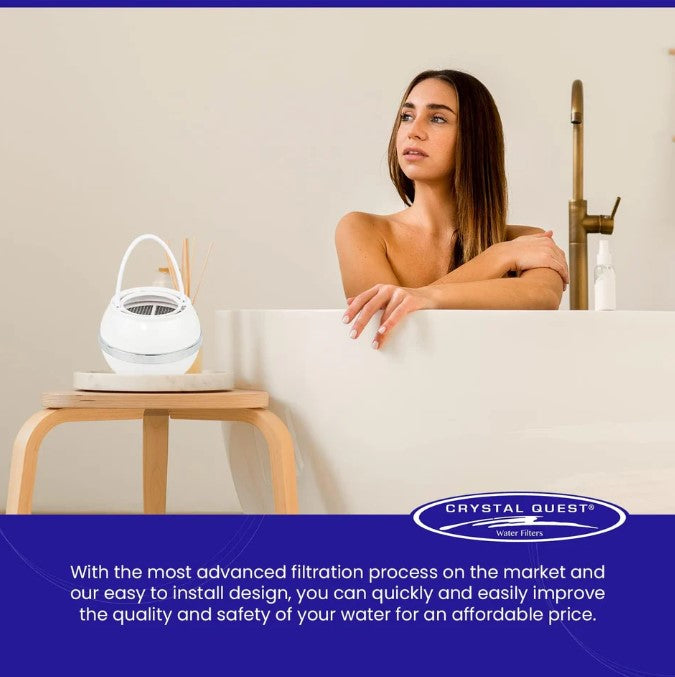 Crystal Quest Bath Ball Filter