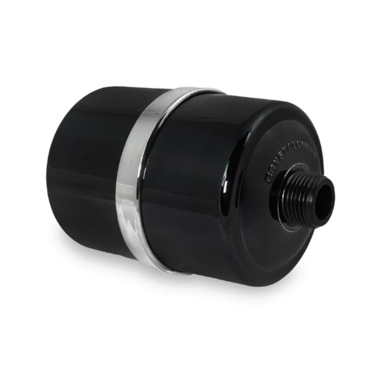 Crystal Quest Shower Head Filter Black Without Shower Head