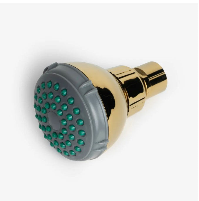 Crystal Quest Shower Head Gold
