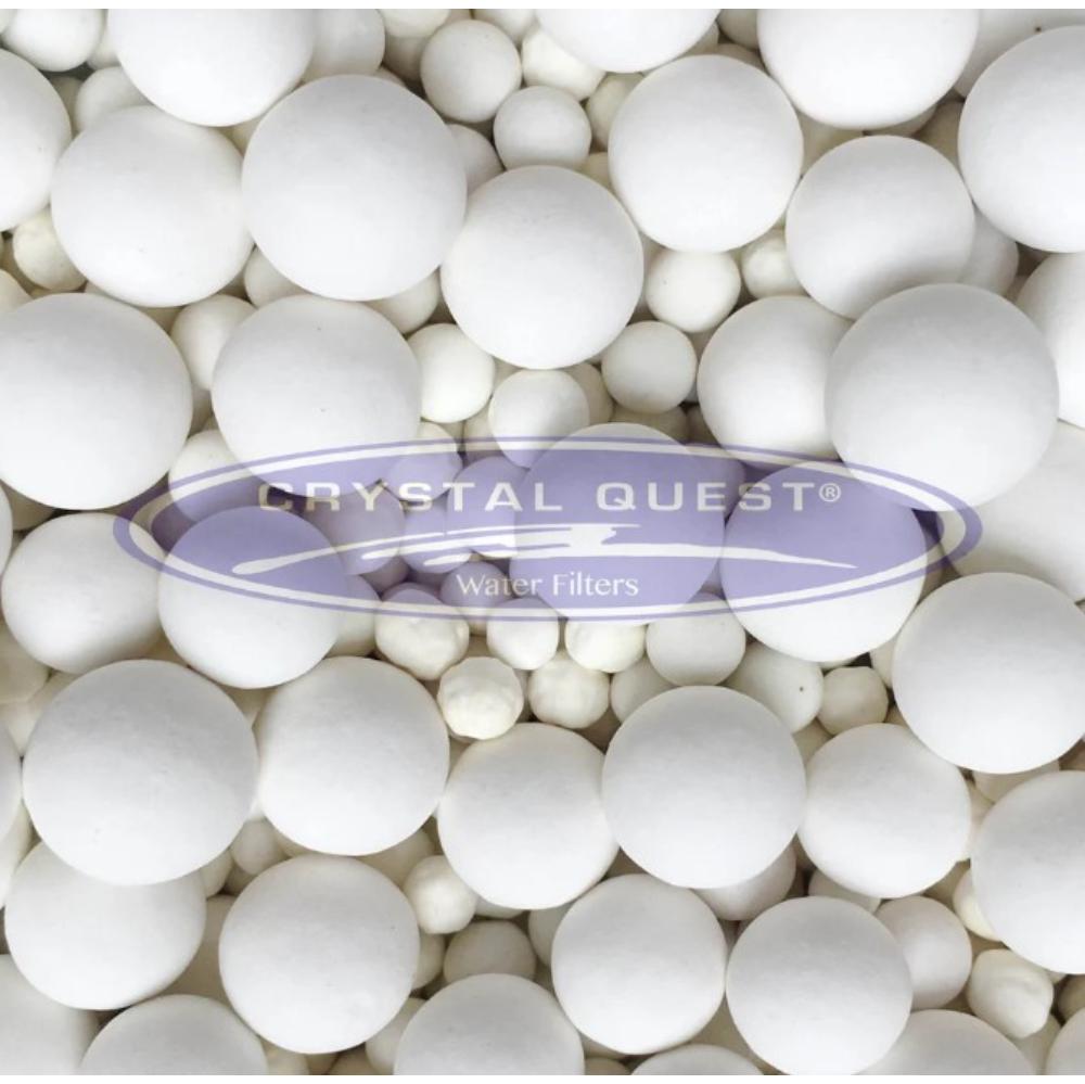 Crystal Quest Filter Media - White Ceramic Balls (per pound) 7 mm