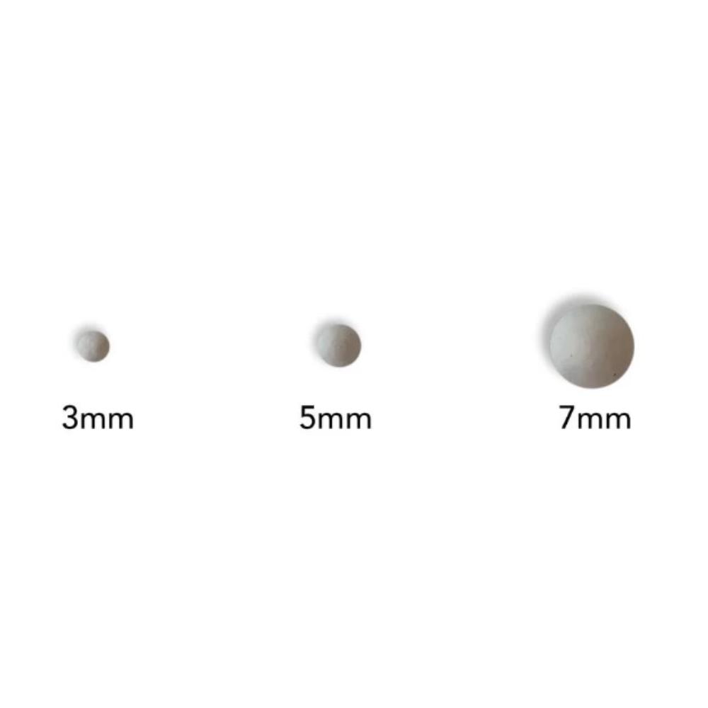 Crystal Quest Filter Media - White Ceramic Balls (per pound)